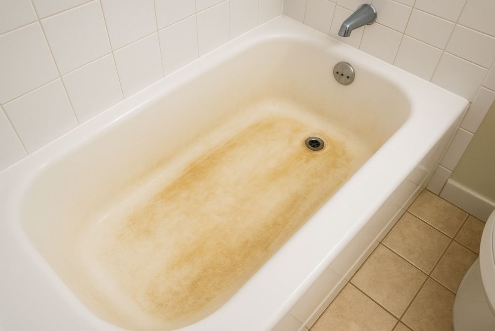 Hotel style glossy bathtub